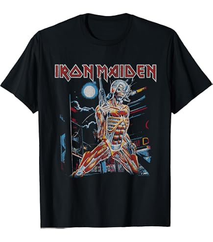 Amazon.com: Iron Maiden Future Past Tour London T-Shirt : Clothing